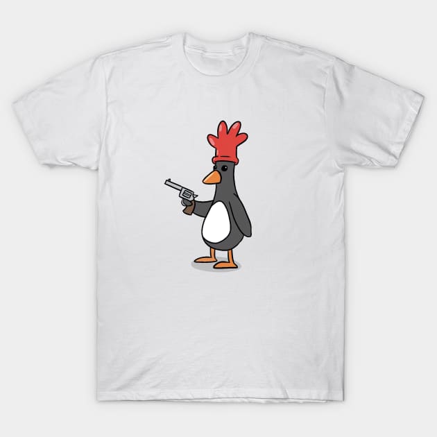 Feathers Mcgraw Draw Art Cool Funny T-Shirt by Ac Vai